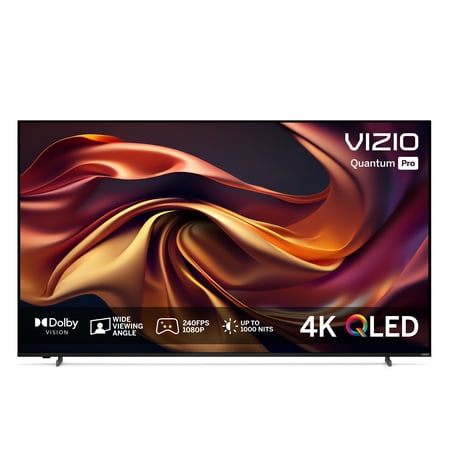 VIZIO 75" Class Quantum Pro 4K QLED HDR 120Hz Smart TV (NEW) VQP75C-84
