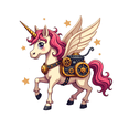 thumbnail image 3 of cartoon Unicorn Stickers, Waterproof Unicorn Sticker for Water Bottle Laptop Phone Cases Planner Skateboard Luggage Helmet Party Favor Decor, Ideal for Adults Teens Teacher Rewards, 3 of 9
