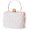 White, variant on Tassel Evening Bag for Women Rhinestone Clutch Bag Beaded Handbag Bridal Wedding Purse Shoulder Bag