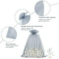 thumbnail image 3 of 100PCS Organza Bags for Jewelry Party Wedding Favor Party Festival Candy, Drawstring Organza Gift Jewelry Pouches 3x4 Inch, 3 of 8