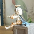 thumbnail image 4 of Genshin Paimon Figure Genshin Figurine Merch Impact Anime Toys Action Figure Sitting Paimon 1/7 Scale Game Character Model, 4 of 8