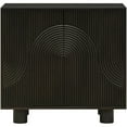 thumbnail image 4 of Livabliss x Becki Owens Modern Ceilo Cabinet, Black, 30"H x 32"W x 16"D, 4 of 13