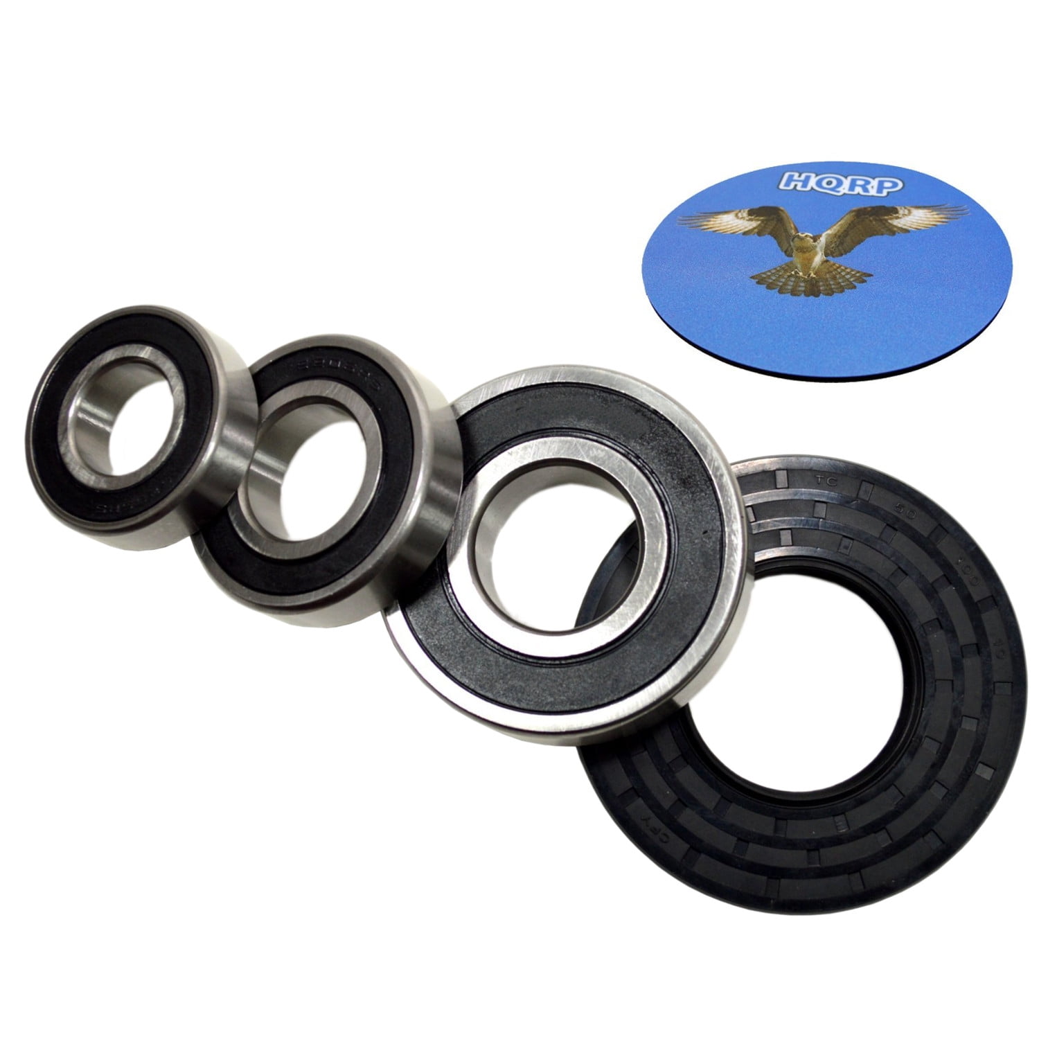 HQRP Bearing and Seal Kit for GE WBVH5100H0WW WBVH5100H1WW WBVH5200J0WW