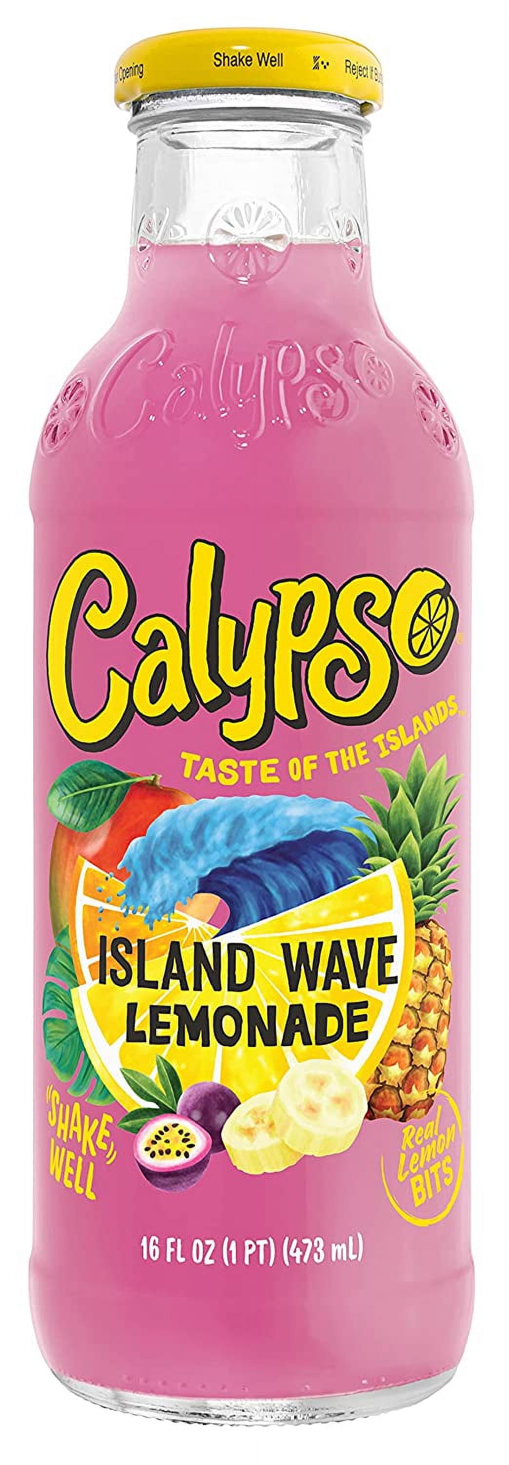 Calypso Lemonade | Made with Real Fruit and Natural Flavors | 6 Flavor Variety, 16 Fl Oz (Pack of 24) - image 2 of 7