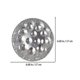 thumbnail image 4 of 20pcs Escargot Baking Dishes Escargot Tinfoil Trays Snail Serving Trays Tinfoil Snail Pans, 4 of 5