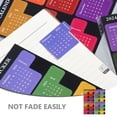 thumbnail image 6 of 4 Sheets Planner Stickers Notepad Month Paper Calendar The Office Label Supplies Book Tabs Self-adhesive Monthly, 6 of 6