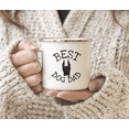 thumbnail image 3 of Koyal Wholesale Best Dog Dad Stainless Steel Campfire Coffee Tea Mug, Great Dane, Dog Graphic, 1-Pack, 3 of 4