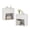 White-2pc, variant on POLAHAKU Nightstand with Drawer USB Charging Station Storage Fluted Bed Side Table End Table Large Modern Wide Bedside Stand Mid Century for Bedroom Living Room Sofa Couch, White,Set of 2