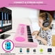 thumbnail image 4 of Pyle, 49, piano con teclado eléctrico, teclado musical, 49 teclas, diversión de karaoke, batería recargable, micrófono con cable, 100 melodías, 50 demostraciones, entrada auxiliar, diseño compacto, (P, 4 of 5