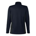 thumbnail image 5 of Harriton M786W Women's Flash Snag Protection Plus IL Colorblock Quarter-Zip Pullover-Dark Navy/ Dark Charcoal-3XL, 5 of 6