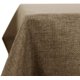 thumbnail image 1 of Mantel rectangular JAMW 150 x 150 cm efecto lino resistente al agua gris pardo, 1 of 5