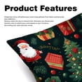 thumbnail image 2 of Christmas Tree Stylish Velvet Throw Pillow Covers Set of 2 with Unique Patterns for Bed Pillow - 16x16, 18x18, 20x20 Inches for Various Occasions, 2 of 6