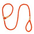 thumbnail image 1 of Durable 10mm Braided Polyester-Cotton Dog Leash, 1.7m/5.6ft Length, Adjustable No-Collar Design for Behavior Correction, Suitable for Small/Medium/Large Dogs, Ideal for Walking Running Training,, 1 of 6