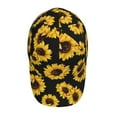 thumbnail image 3 of Goofa Sunflower 6 Printed Baseball Cap for Men and Women - Adjustable Unisex Hat for Sports and Casual Wear,Sun protection Casual Outdoor Everyday Fashion Cap, 3 of 9