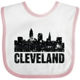 thumbnail image 3 of Inktastic Cleveland Skyline Grunge Boys or Girls Baby Bib, 3 of 4