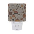 thumbnail image 5 of Yayeee LED Plug in Night Light for The Home with Auto Dusk to Dawn Light Sensors, 2 Pack, Fall Book, 5 of 6