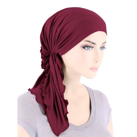 The Bella Scarf Bamboo Burgundy