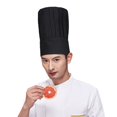 thumbnail image 7 of Eoperou Chef Hat Adjustable Elastic Adult Baker Cooking Cap Soft Breathable Height Thickness Kitchen Tools for Baking Art Classes Parties, 7 of 7