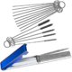 thumbnail image 1 of Kit de limpieza de carburador para eliminar la acumulación de suciedad Kit de limpieza de 13 piezas + 10 agujas de limpieza + 5 nailon, 1 of 5