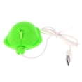 thumbnail image 2 of Ratón de computadora Sunnimix Cute Tortoise con cable USB 3D Verde, 2 of 4