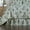 Creme, Green, variant on VHC Brands Dorset, Farmhouse Bed Skirt Dust Ruffle, Floral, Twin, Gold, 39x76x16