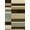 Multi Stripes, variant on Abstract Contemporary 2x3 Geometric Area Rug Modern Carpet - Actual 1'8" x 2'9"