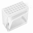 thumbnail image 1 of Dispensador de rollos de algodón para dentista, soporte divisor tipo prensa, color blanco, 1 of 14