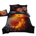 thumbnail image 1 of Housse de Couette de Basketball Football Ensemble de Literie Trois Pièces E, 1 of 2