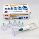 thumbnail image 4 of 1 juego de 6 ventosas Hijama con bomba de vacío para masaje corporal con ventosas para celulitis, alivio del dolor de espalda y masaje con ventosas., 4 of 5