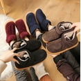 thumbnail image 6 of Cozy High - Top Fleece - Lined Slippers,boots with Adjustable Strap - Warm, Comfortable, and Durable for Indoor Wear for Men and Women, 6 of 12