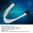 thumbnail image 4 of 16 Pin GPU Cable 600W PCIe 5.0 Extension Cable, 12VHPWR, for RTX3090Ti 40 Series Graphics Cards with Gold Plated Terminal, 4 of 7
