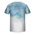 thumbnail image 4 of Penkiiy Men's Women's Shirts Unisex Print Fashion T-Shirts for Adults Teens Novelty Casual Tee Tops M Sky Blue, 4 of 5