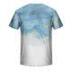 thumbnail image 5 of Mens Casual Pantalones Cortos Raya Impresión Suéter Fitness Deportes Camiseta, Poliéster Cuello Redondo Blusa para Al Aire Libre, Diario Y Primavera Verano Desgaste, 5 of 5