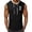 Black, variant on Men's Summer Beach Coconut Print Crew Neck Sleeveless Tank Top,Tank Tops Men,S