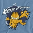 thumbnail image 2 of Garfield T-Shirt Master of Disaster Unisex Graphic Tee For Men & Women, 2 of 7