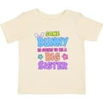 thumbnail image 3 of Inktastic Some Bunny is Going to Be a Big Sister with Bunny Ears and Flowers Girls Baby T-Shirt, 3 of 5