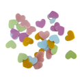 thumbnail image 4 of 30x tarro de incentivo comportamiento piezas acrílicas en forma de corazón adornos manualidades DIY para proyectos de trabajo manual hogar, 4 of 9