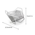 thumbnail image 4 of Résistant à la Chaleur en Acier Inoxydable Grill de Camping Portable Réchaud Coupe-Vent Ustensiles de Cuisine Camping Pêche Randonnée, 4 of 9