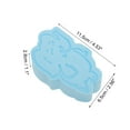 thumbnail image 4 of Unique Bargains Elephant Bath Sponge Body Scrubber 1 Pc Sky Blue, 4 of 6