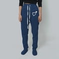 thumbnail image 2 of Gibobby Pantalones deportivo casuales para mujer, cómodos pantalones de pijama con pierna recta, pantalones de yoga con cordón, transpirables, pantalones de pijama con bloques（Aqua， S), 2 of 5