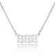 thumbnail image 1 of Fiudx Collar de Oro, Elegante Colgante de Aleación, Joyería Clásica para Parejas, Cadena Ajustable, Regal de Boda para Viajes, Accesorio de Moda para Mujer, Diseño Ligero, Incluye 1 Collar., 1 of 2