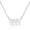 8, variant on Guodhu Angel Number Necklace, Silver Plated Stainless Steel Dainty 111~999 Pendants Choker Necklace for Women Numerology Minimalist Jewelry