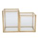 thumbnail image 1 of Caja de almacenamiento de escritorio para decoración de uñas, pinceles de uñas, accesorios de uñas, caja de almacenamiento con 2 rejillas, 1 of 13