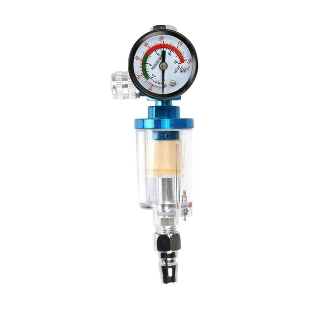 180PSI 1/4 Spray Paint Gun Air Pressure Regulator Gauge Airbrush Compressor And Inline Water Trap Filter 180PSI 1/4 Spray Paint Gun Air Pressure Regulator Gauge Airbrush Compressor And Inline Water Trap Filter
