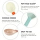thumbnail image 4 of 3Pcs Pet Food Scoops Plastic Dog Cat Food Feeder Scoops Practical Food Spoons, 4 of 6