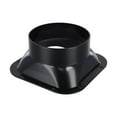 thumbnail image 1 of Duct Connector Square Flange ABS Plastic for 100-300mm Dia Hose Check Valve, 1 of 8