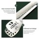 thumbnail image 2 of 2Pcs Buffet Tong Toast Tongs Bread Clamps Barbecue Clip Biscuit Tong Dessert Clips, 2 of 3