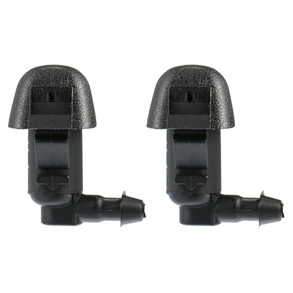Unique Bargains 2 Pcs Car Windshield Wiper Washer Nozzle Spray Jet Fit for Honda Odyssey 2011-2013 Black