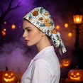thumbnail image 5 of Scrub Caps Women Nurse Surgical Hat with Buttons | Adjustable Bouffant Hats Working Cap Ponytail Tie Back, 5 of 6