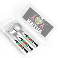 thumbnail image 4 of Easygdp I Love My Autism 3-Piece Flatware Set Kids Silverware, Stainless Steel Toddler Kids Utensils Safe for Preschooler Children, 4 of 8